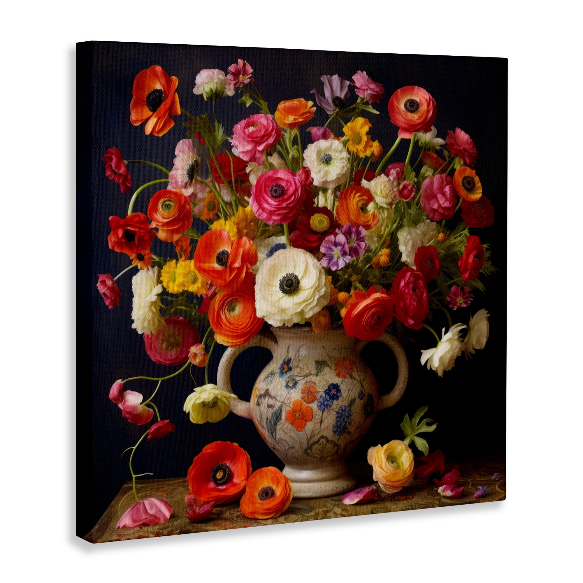 Stupell Industries Harmonious Bouquet Composition Canvas Wall Art, design by Lazar Studio