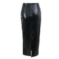 thumbnail image 5 of Sngxgn Skirts for Women with Shorts High Waist Pleated Skirts(Black,L), 5 of 5