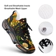 thumbnail image 4 of Flower Walking Shoes for Men Woman Lightweight Tennis Fashion Elastic Sports Shoes Cushion Basketball Shoes, 4 of 7