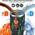 thumbnail image 4 of 1pc nutcracker 30oz Tumbler with Straw & Handle - Insulated Stainless Steel Cup | Holiday Gift for Man Women (Christmas, Valentine's, Birthday), 4 of 7