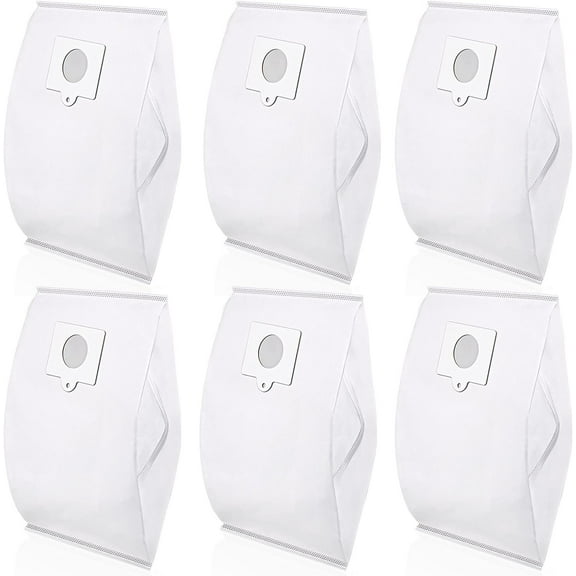6 Pack Type Q/C Canister Vacuum Bags 53292 for Kenmore 600 Series 81214 81614 400 Series 81414 200 Series 81214 BC4002 Bagged Canister Vacuum Cleaner