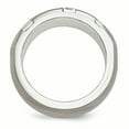 thumbnail image 2 of Edward Mirell Titanium & Sterling Silver .10ctw Dia 10mm Ring, 2 of 7