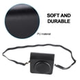 thumbnail image 4 of Instant Camera Protective Case Compatible with Fujifilm  SQ6, Vintage PU Leather Camera Bag with Adjustable Shoulder Strap & Detachable Top Cover, 4 of 7