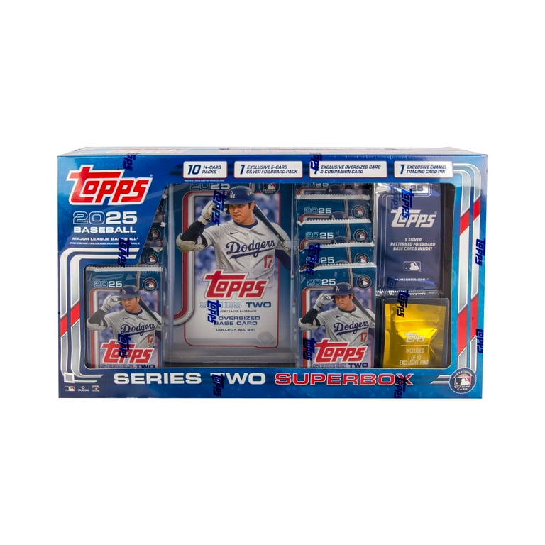 Topps MLB SERIES 2 2025 メジャーリーグ カード 6パック 2025 Topps MLB Series 2 Baseball Trading Cards Super Box