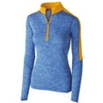 thumbnail image 6 of Holloway Sportswear S Boys ELECTRIFY 1/2 ZIP PULLOVER Royal Heather/Light Gold 222642, 6 of 7