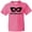 Neon Pink, variant on Inktastic Sidekick Kids Superhero Mask Youth T-Shirt