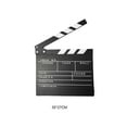 thumbnail image 4 of Methold Clapperboard de película, accesorio, placa de aviso, patrón impreso, resistente, grabación de vídeo, Director, claquetas, tableros de Electrónica  negro grande P 30*27 CM, 4 of 6