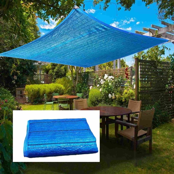 XGFHYJEH Sunshade for Patio, Outdoor Sunshade, Outdoor Sun Shade, Shade Sail, Sun Shade Sail, Portable Rectangle Waterproof Sun Shade Canopy for Garden Pool Backyard Porch Greenhouse, 3*3M