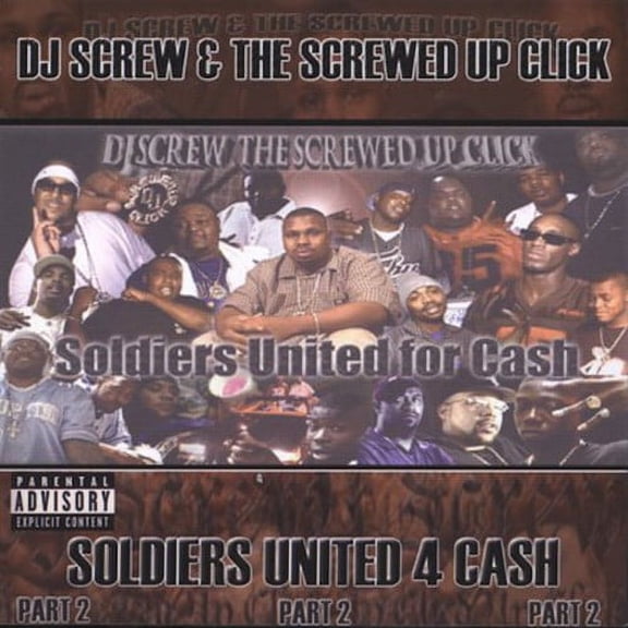DJ Screw - Soldiers United For Cash Part 2 - Music & Performance - CD