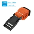 thumbnail image 2 of Unique Bargains Suitcase Belts with Quick Release Buckle Luggage Straps, Orange, 2 of 5