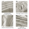 thumbnail image 6 of Cooling Summer Quilt & Ice Silk Blanket for Hot Sleepers, Breathable & Moisture Wicking Fabric, Temperature Regulating Bedding for Night Sweats, Lightweight & Washable All Season Blanket, 6 of 6