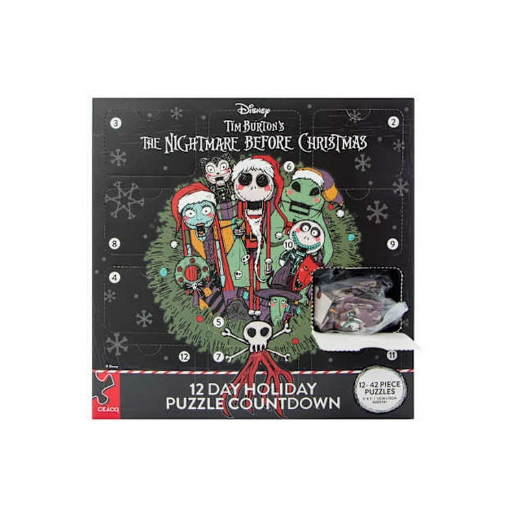 TDR 他 NIGHTMARE BEFORE CHRIRTMAS 12個 Ceaco Disney The Nightmare Before Christmas 12 Puzzle Advent