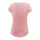 thumbnail image 3 of Gibobby Playera Manga Corta para Mujer verano color sólido cuello redondo media cremallera encaje manga corta camiseta(Rosa,G), 3 of 4