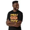 thumbnail image 2 of Cymbals Rock Destroy Silence Marching Band Percussion Player Short-Sleeve Unisex T-Shirt (Black, M), 2 of 2