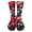C, variant on Love Themed Socks, Red/Pink Patterns with Comfort Cushion, Perfect Gift Set Addition, Women's Printed Stockings & Spreading Cheer B 1pcs