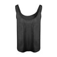 thumbnail image 5 of Baqcunre Corset Top Women's Sleeveless Sequin Vest Club Evening Women's Party Top Suspender Vest Tank Tops For Women 2023 Womens Tops Black XL, 5 of 5