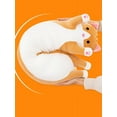 thumbnail image 6 of FUUY Children's Toys Stuffed Animal Throw Pillow Cute Cat Pillow Soft Plush Long Cat Nap Pillow Christmas Present Girl's Present, 6 of 15