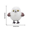 thumbnail image 3 of ToyKingdee Flapping Bird Cat Toy, Cat Toys for Bored Flying Bird Toy (No Flying) Automatic Moving Simulation Birds Interactive Chirping Cat Toys for Indoor Kitten Toy, 3 of 5