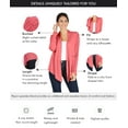 thumbnail image 4 of Simlu Open Front Cardigan Reg and Plus Size Lightweight Cardigans for Women Long Sleeves, 4 of 6