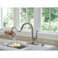 thumbnail image 4 of Talbott Single Handle Pull-Down Kitchen Faucet with Soap Dispenser in Stainless 16968-SSSD-DST, 4 of 8