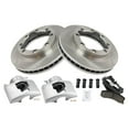 thumbnail image 2 of TRQ Front Brake Calipers Ceramic Pads Rotors Fits 91-00 K3500 94-99 Ram 25003500 BKA25193 Fits select: 1994-1999 DODGE RAM 2500, 1994-1999 DODGE RAM 3500, 2 of 6