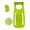 Green, variant on Plastic Door Stoppers Safety Door Block Wedges Doorstops Wall Protectors Easy Door Holder for Homes, School