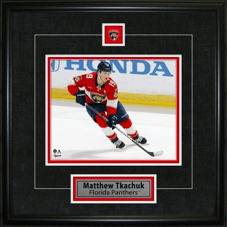 Matthew Tkachuk Framed Pin & Plate Florida Panthers - Officially Licensed NHL Wall Art