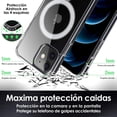 thumbnail image 2 of Funda Full Lamina Magnética Transparente para iPhone 12, 2 of 3