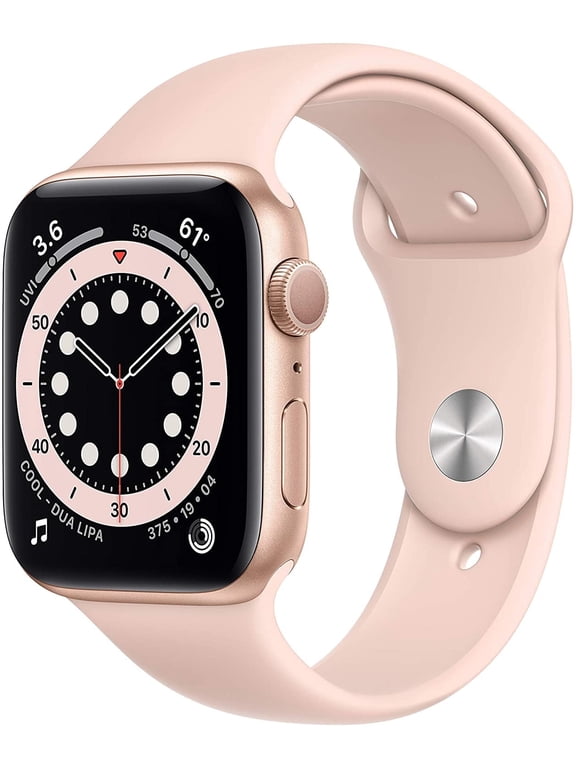 Pre-Owned Apple Watch Series 6 GPS - 40mm - Gold Case - Pink Sand Sport Band