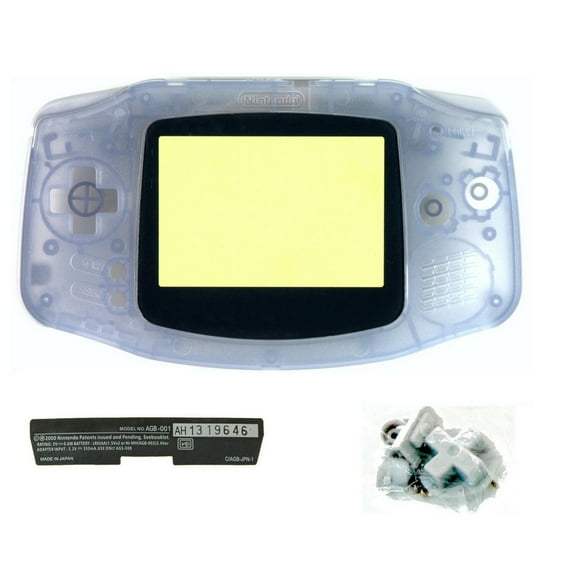 Replacement Transparent Full Housing Shell Pack Case for Gameboy Advance TAPDRA Spare Part