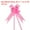 Pink, variant on Uxcell 8" Pull Bows Gift Wrapping Pull Bow Heart Pattern Baskets Present Bows Knot Ribbon Red 100 Pcs