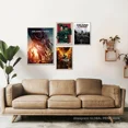 thumbnail image 4 of Póster de Gears Of War, pósteres y grabados de lienzo del juego, lienzos, pinturas, decoración del hogar, 4 of 5