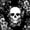 White Black, variant on Castle Fairy Boho Skull Full Size Comforter Sets 3-Piece,Spooky Wildflower Bedding Comforter Set,White Blacks,1 Comforter and 2 Pillowcases,Black Reversible