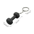 thumbnail image 6 of Mini Dumbbell Keychain for Fitness Enthusiasts | Silicone Weightlifting Keyring for Gym Lovers | Cute Workout Accessory | Unisex Gift | Bag Backpack Decoration | 1 Pack, 6 of 9
