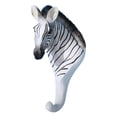 thumbnail image 2 of Vintage Animal Model Decoration Hanging Nails Home Door Back Wall Pendant Three-Dimensional Wall Decoration Resin Handicrafts 15*10.5*7cm Zebra Models, 2 of 5