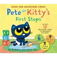 thumbnail image 2 of Pre-Owned Pete the Kitty's First Steps: Book and Milestone Cards (Board book) 0063111527 9780063111523, 2 of 2