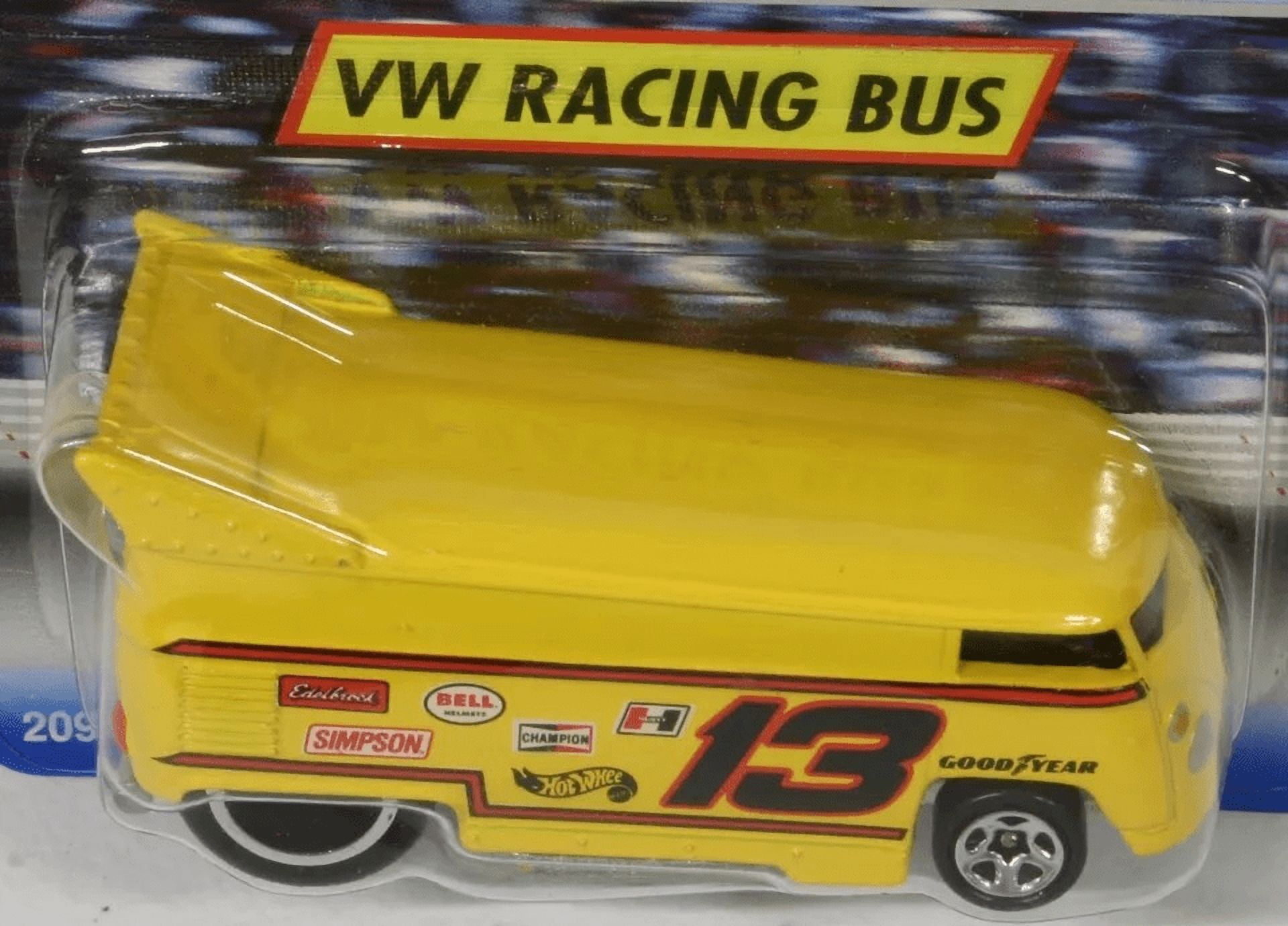 Hot Wheels VW Racing Bus Drag Jiffy Lube Special Edition Yellow