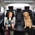 thumbnail image 3 of Siivton Car Seat Protector for Child Car Seat - Waterproof Non-Slip Leather Mat with 2 Mesh Pockets, Universal Seat Cover for Baby, Pets & Vehicles (1-Pack, Black), 3 of 8