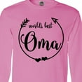 thumbnail image 4 of Inktastic World's Best Oma Long Sleeve T-Shirt, 4 of 5