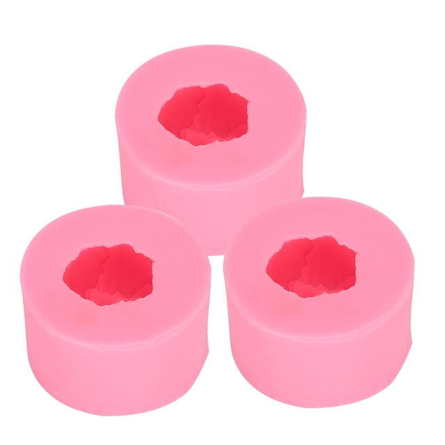 Hermoso molde portátil para velas molde de silicona para dulces pasteles jabón de chocolate ANGGREK Otros