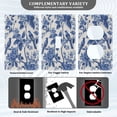 thumbnail image 3 of Blue Flowers and Birds Light Switch Cover Switch Plate Outlet Cover Plug Cover for Electrical Outlet, 3 of 8