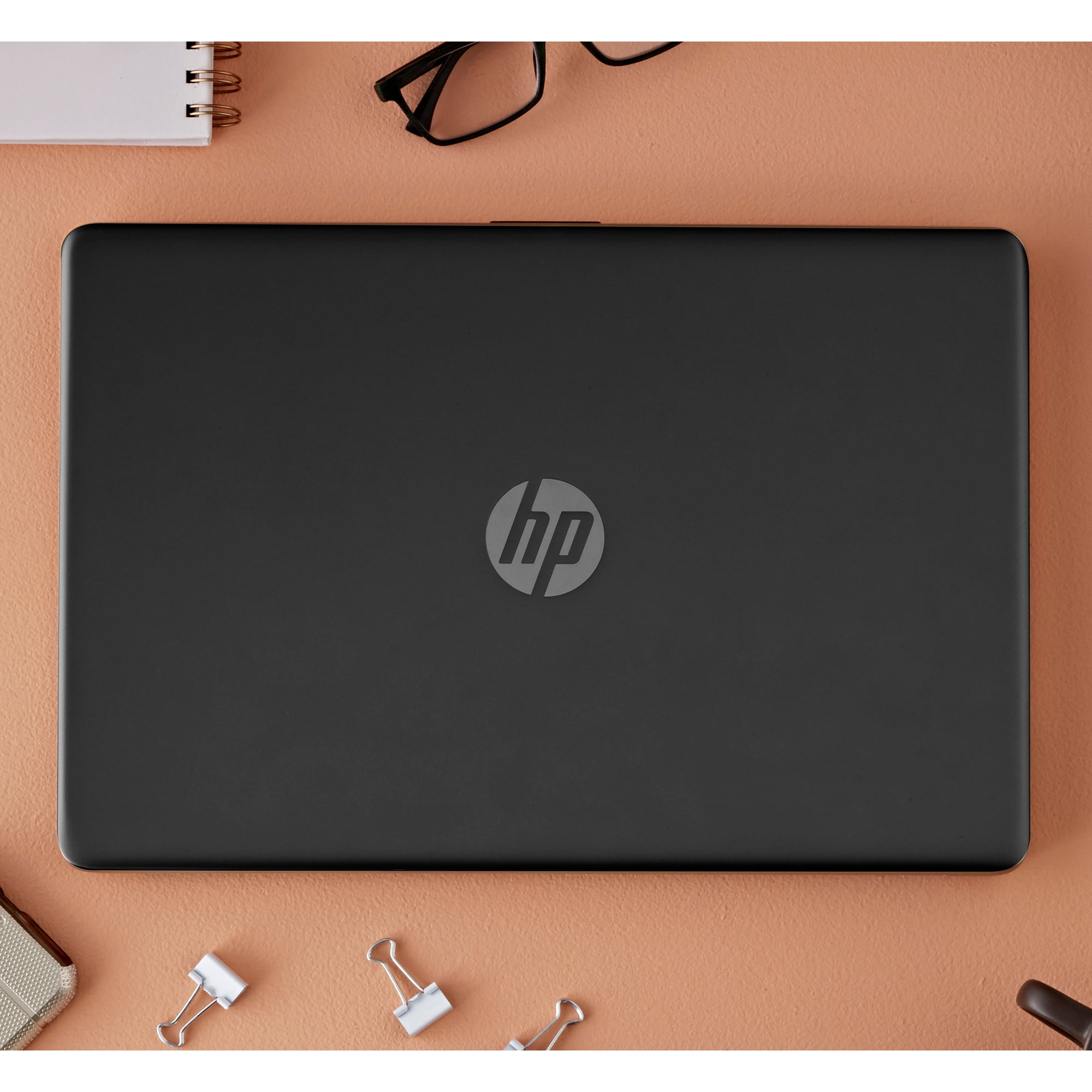 HP 15.6" Laptop, Intel Pentium Silver N5030, 4GB RAM, 128GB SSD, Jet Black, Windows 11 Home in S mode, 15-dw1783wm