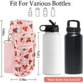 thumbnail image 2 of Water Bottle Carrier Bag 25oz/32oz Water Bottle Pouch Holder Adjustable Shoulder Strap Neoprene Water Bottle Sling Bag with Phone Pocket Insulated Tumbler Accessories Gifts for Women, 2 of 6