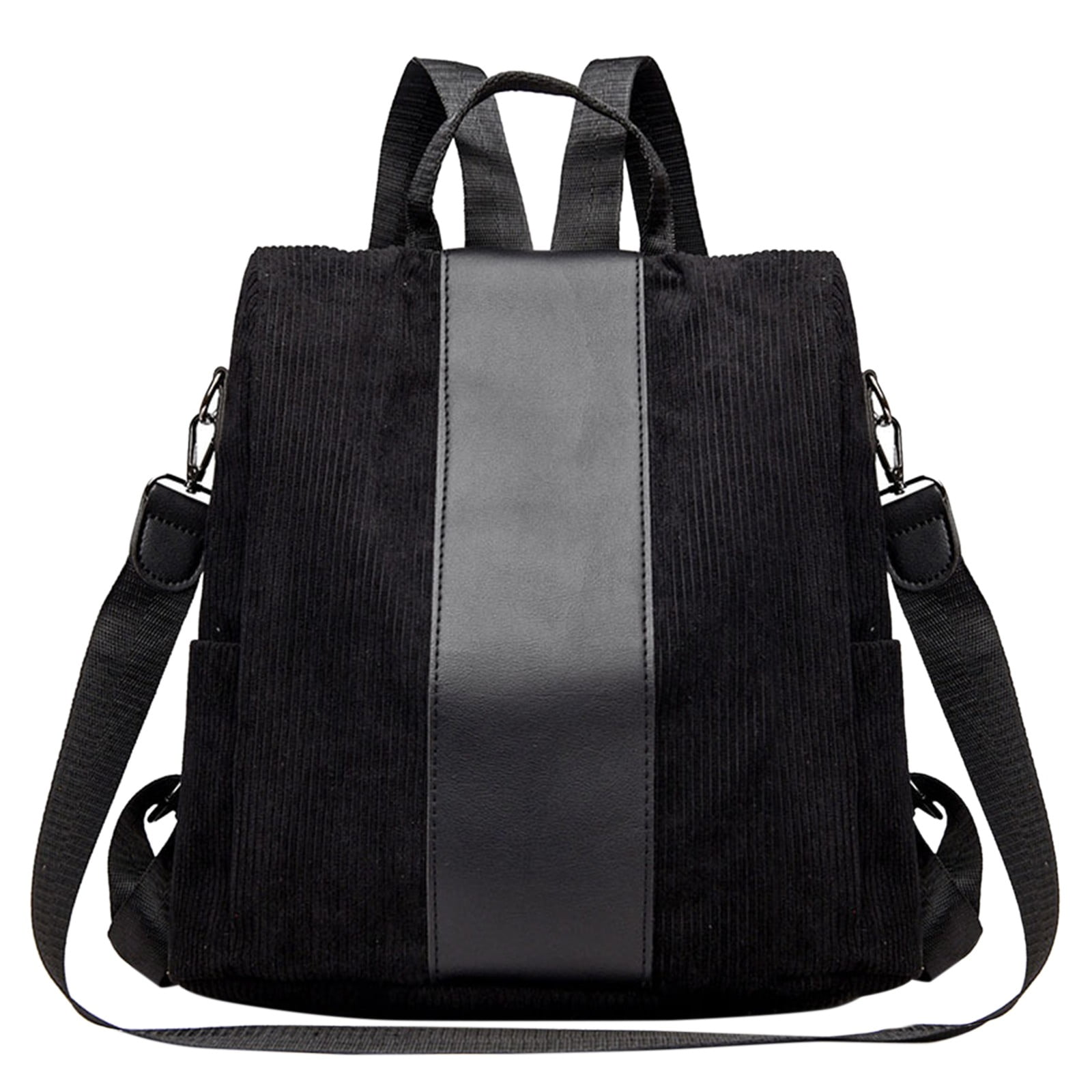 Feiboyy Women Travel Backpack Lady Velvet Canvas Backpacks School Bags For Students