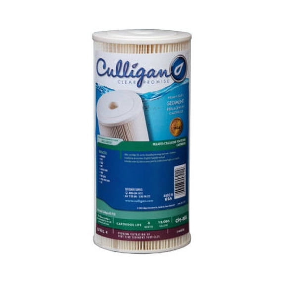 Culligan CP5-BBS-D Whole House Sediment Water Filter Replacement Cartridge, Each