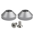 thumbnail image 2 of Miulika 2Pcs Mechanical Keyboard Feet Metal 22mm with Screws, Professional Accessories Grey, 2 of 9