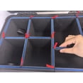 thumbnail image 4 of LAFENLIN DIY Divider System for Pelican 1510 Case – Custom Adjustable Inserts with U-Clips & Red Pull Tabs for Camera, Tools, Medical & Gear Storage (Case Not Included), 4 of 9