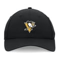 thumbnail image 2 of Men's Fanatics Black Pittsburgh Penguins Front Office Ripstop Adjustable Hat, 2 of 4