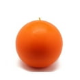 thumbnail image 1 of Zest Candle CBZ-029 Bougies Boule Orange de 4 Po -2 Pcs-Boîte, 1 of 3