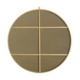 thumbnail image 6 of Elegant Decor Metal frame Round Mirror with decorative hook 48 inch Brass finish, 6 of 13
